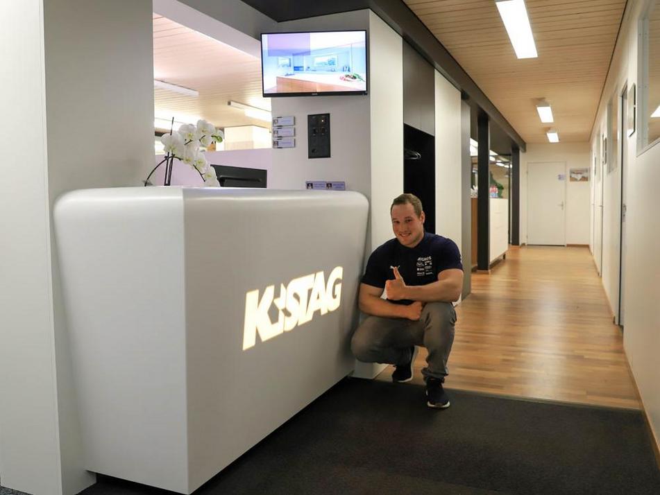 Complete redesign of the Kistag showroom